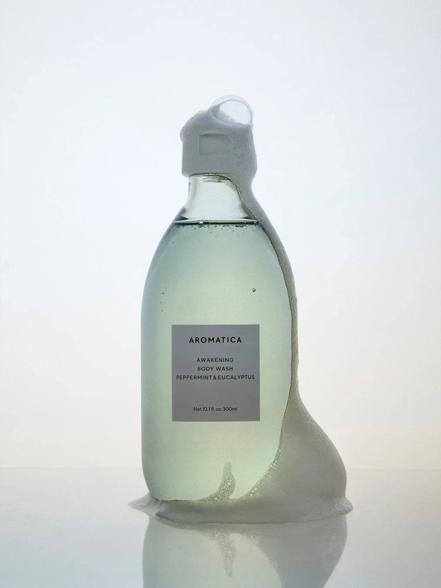 Awakening Body Wash Peppermint & Eucalyptus Refill 300ml - Image 4