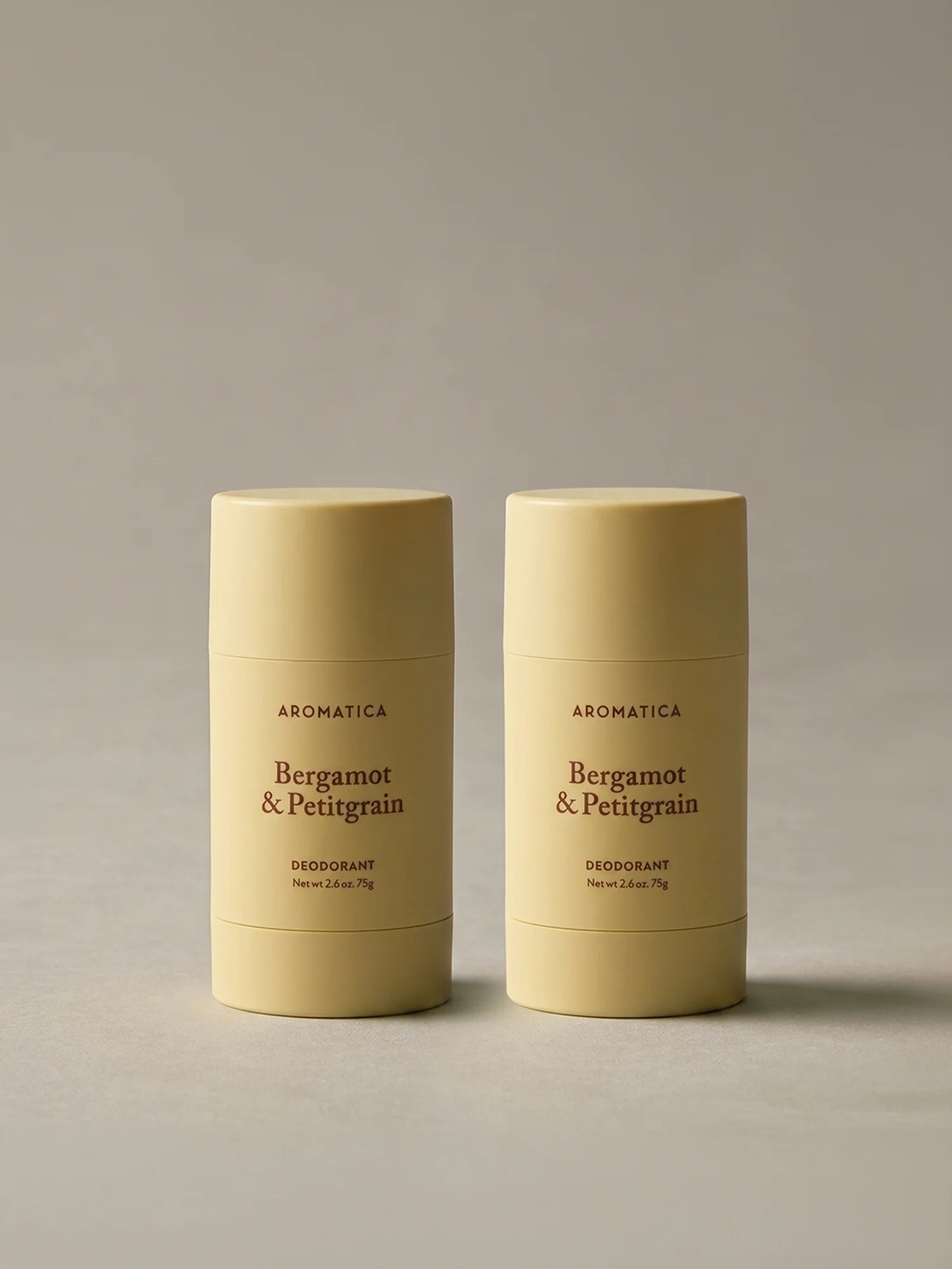 Bergamot & Petitgrain Deodorant 75g Duo